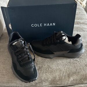 Cole Haan Black Sneakers with Cushioned Sole